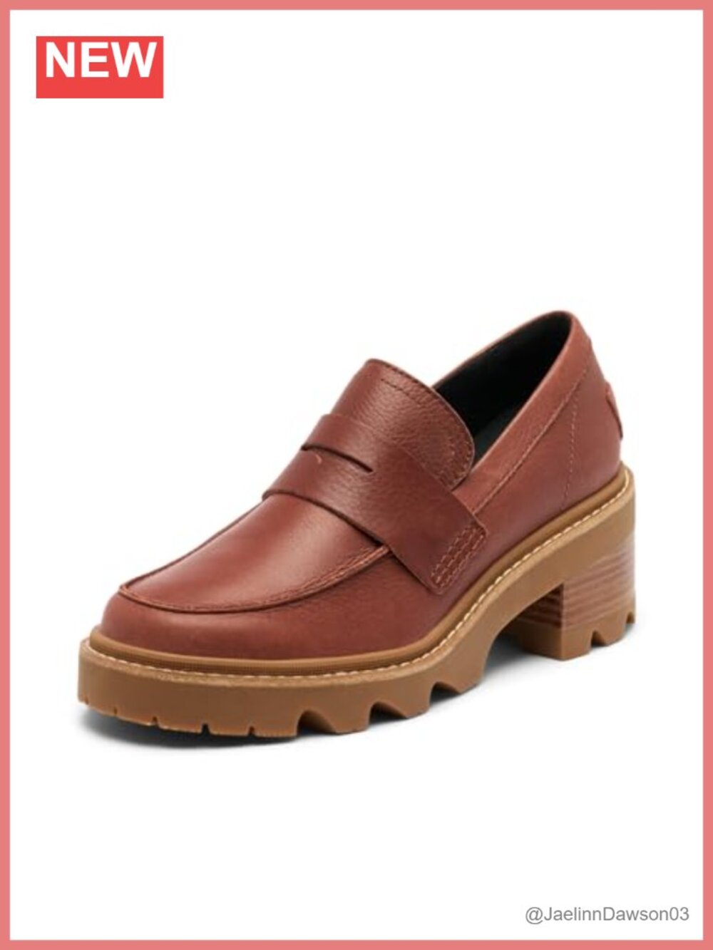Sorel Joan City Loafer Waterproof Leather Canvas Women's Slip-On